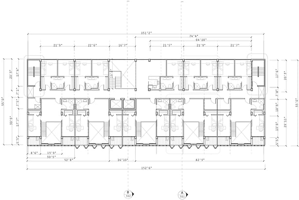 Typical Dorm Floor Plan A