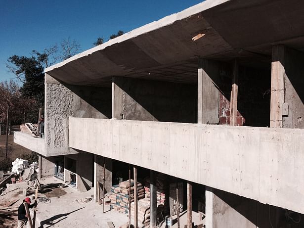 Photograph - Bedrooms Under Construction. (Image of shared autorship)