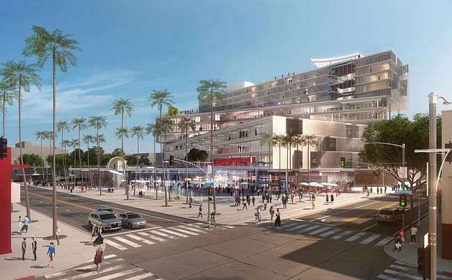 The Plaza at Santa Monica, Image © OMA