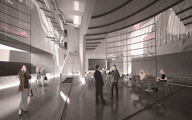 Entrance foyer perspective