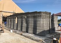 US military 3D prints a concrete barracks prototype