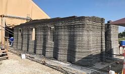 US military 3D prints a concrete barracks prototype