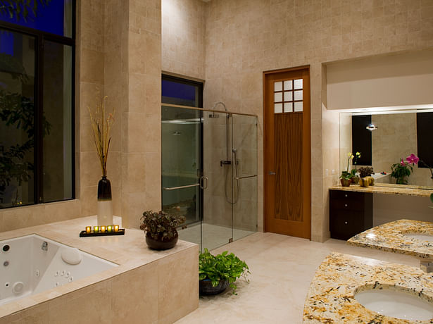 Master bathroom