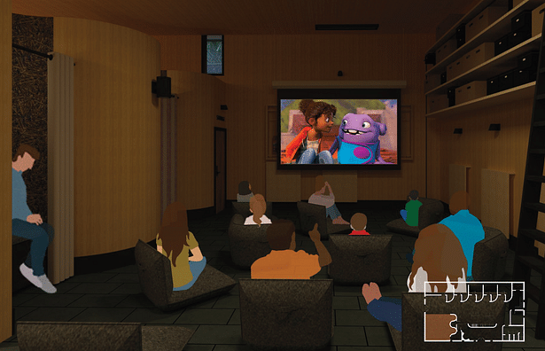 Proposal - Perspective - Lounge as Community Movie Night