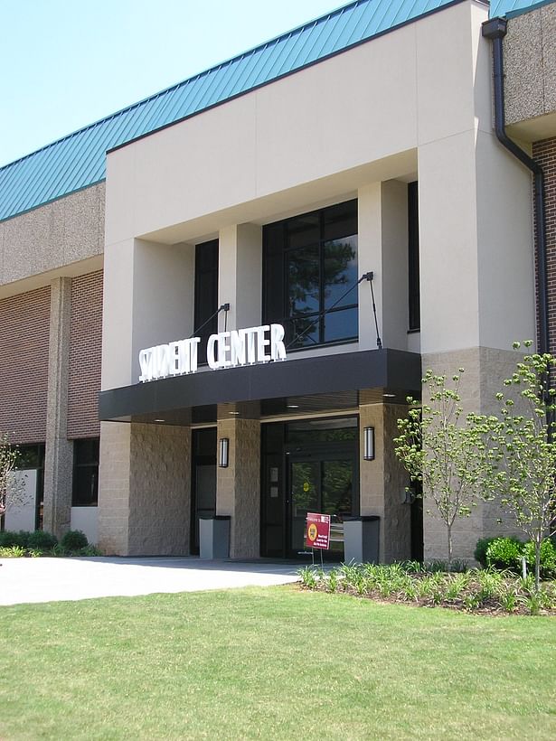 New building entrance