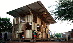 Proyecto Chacras: a house built in ten days with only recycled materials