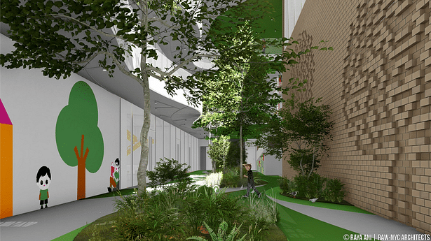 Iraqi Home Foundation for Creativity- Interior Courtyard-1 