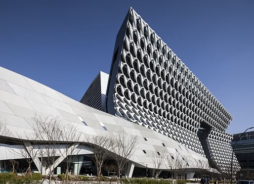 The Kolon Group facility in Seoul by Morphosis Architects. Photo: Jasmine Park, courtesy of Morphosis.