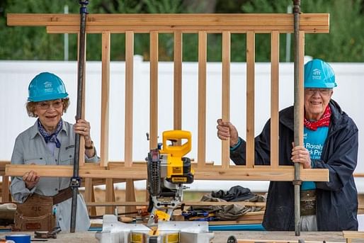 Former President Jimmy Carter and former First Lady Rosalynn Carter. Courtesy Habitat for Humanity