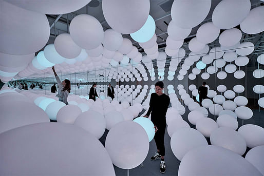 Sway installation by Snarkitecture. Photo: Noah Kalina.