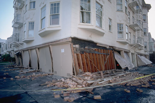 Shown: soft story collapse in San Francisco following the Loma Prieta earthquake of 1989. Image courtesy of J.K. Nakata, United States Geological Survey. 