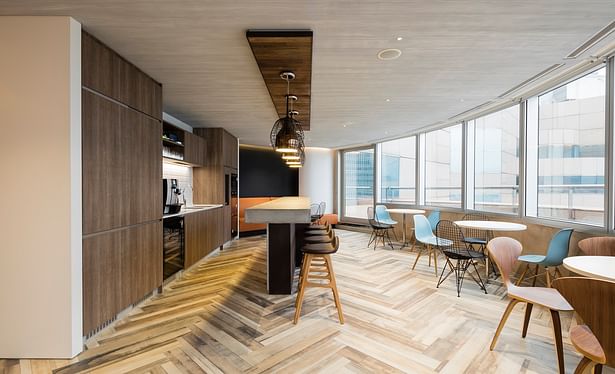VMS Investment Group Headquarters, Hong Kong, by Aedas Interiors - Business Lounge