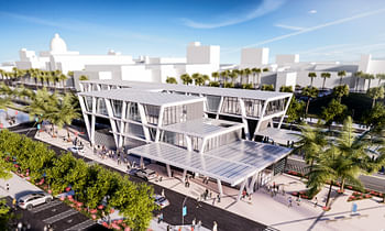 SOM completes three new Brightline Florida rail stations