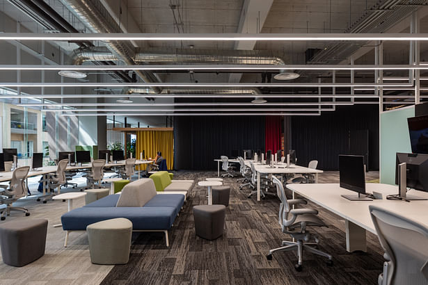 Flexible work areas Main Access - Work Lab Santander