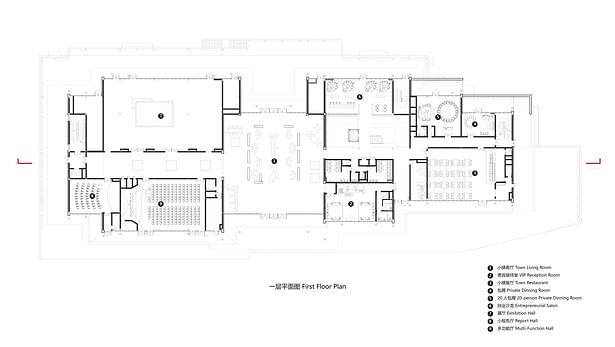 1st Floor Plan ©GLA Design