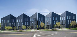 Folded facades define an origami-inspired residential development in Portland 