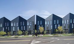 Folded facades define an origami-inspired residential development in Portland 