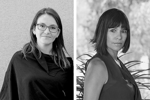 L to R: Gabriela Carrillo and Rozana Montiel. Image via Architects’ Journal/Twitter.