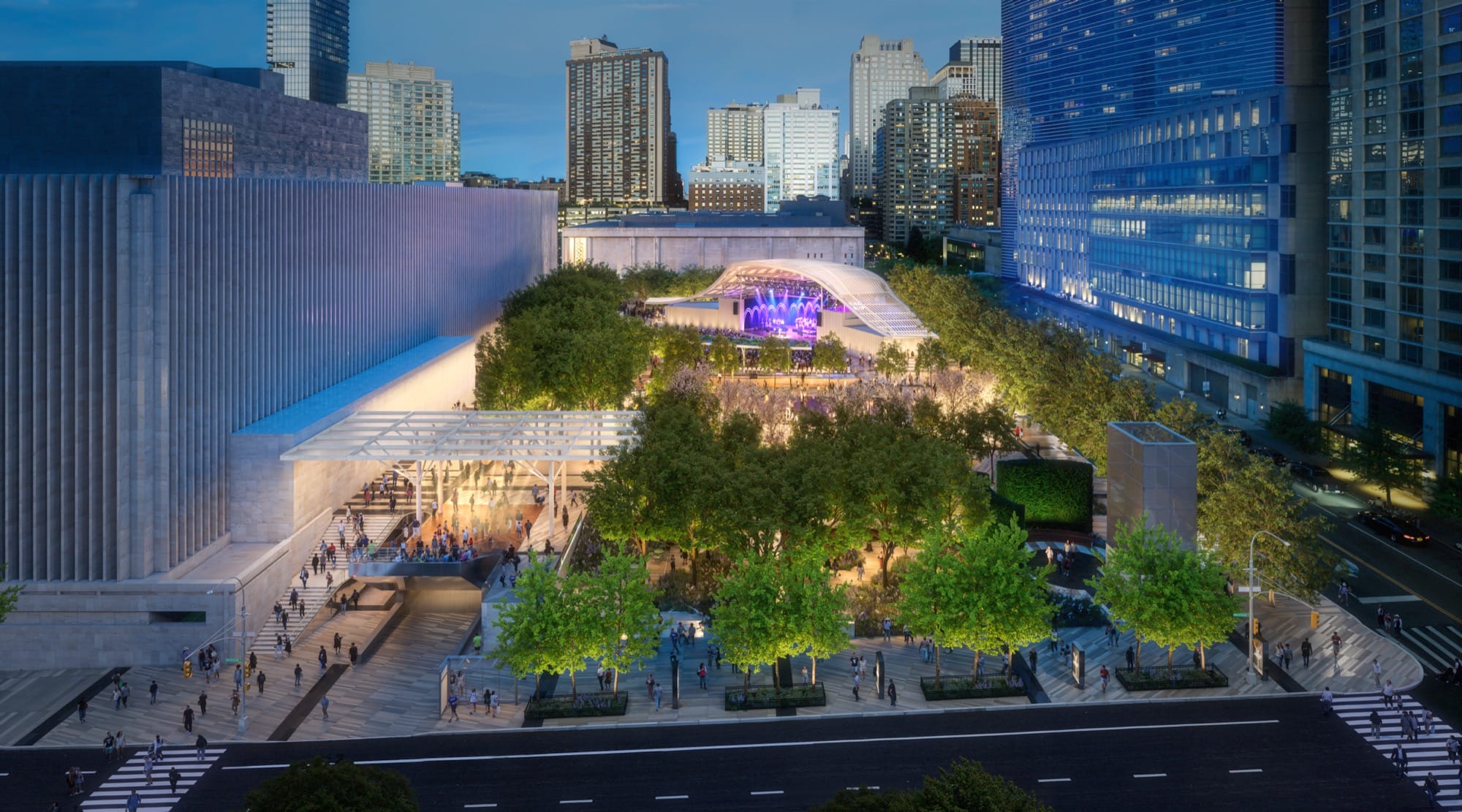 Lincoln Center unveils major transformation by Hood Design Studio