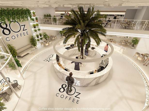 Coffee shop interior design