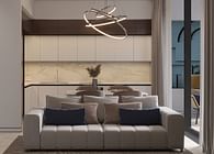 Sophisticated Living: Antonovich Group's Modern Apartment Interior Design