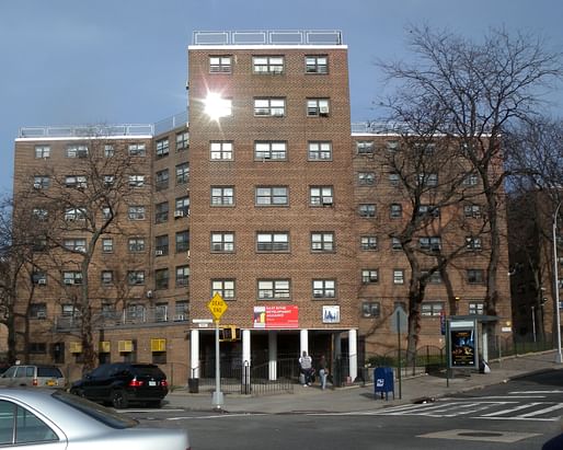 View of the Astoria Houses public housing complex in New York City. Image courtesy of Wikimedia user Jim.henderson. 