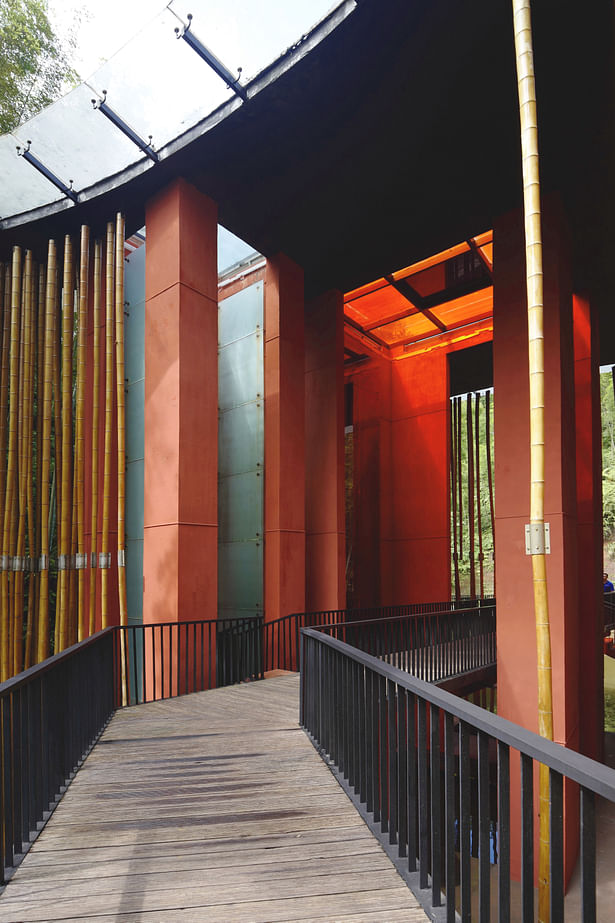 Boardwalk through the Main Entrance Gate Credits: West-line Studio