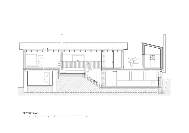 Section A-A © Mjölk architekti