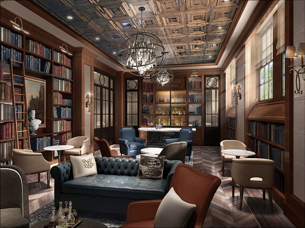 Rendering of the House Library