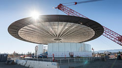 Apple's new spaceship campus is taking shape