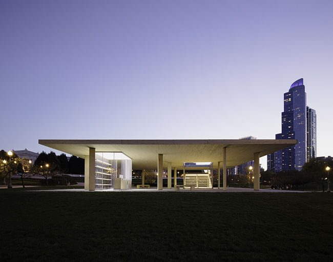 Ultramoderne's 2015 CAB Lakefront Kiosk Pavilion (via ultramoderne.net)