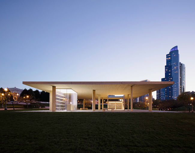 Ultramoderne's 2015 CAB Lakefront Kiosk Pavilion (via ultramoderne.net)