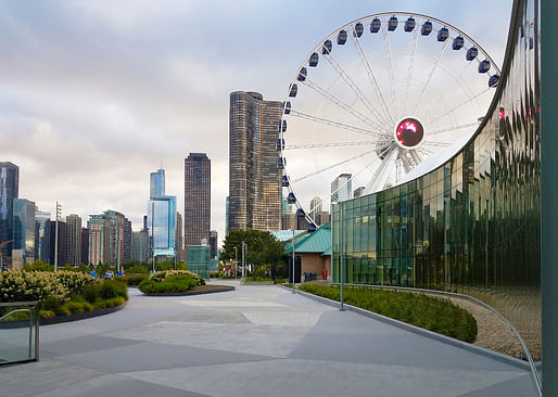 Stellar Design winner: The Yard at Chicago Shakespeare Theater; Chicago by Adrian Smith + Gordon Gill Architecture in collaboration with Theater Consultant CharcoalBlue, Construction completed by Bulley & Andrews​. Photo © Adrian Smith + Gordon Gill Architecture.