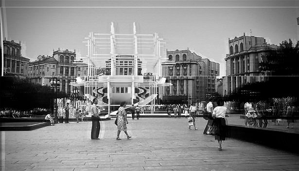 Forum Construction Sequence 1, Kalinin Square