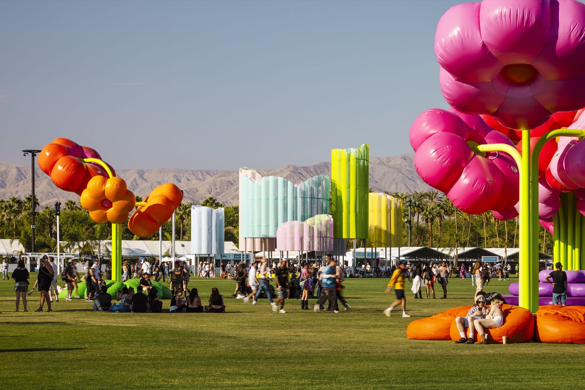 Coachella debuts 2025 art installations that 'ripple, bloom, and