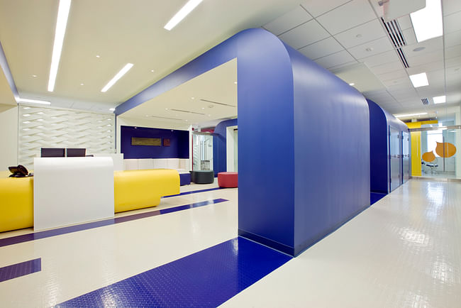 Banaji Pediatric Dental Specialists office by FORMA Design. Photo © Goeffrey Hodgdon.