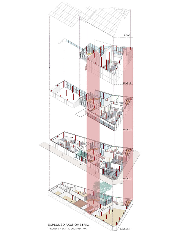 Exploded Axonometric