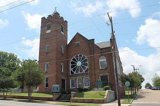 Bethel AME Church in Vicksburg. It was the first African Methodist Episcopal Church in Mississippi. Photo by MSU Assistant Professor of Architecture Christopher Hunter