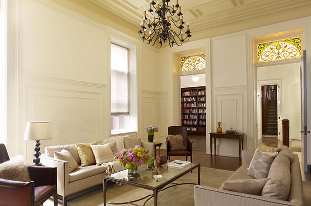 Restored Parlor Floor Living Room