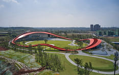 The "Loop of Wisdom" combines recreation with exhibition in Chengdu, China