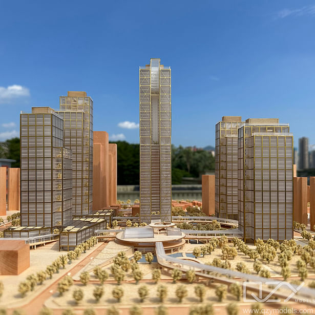 JKP 1:500 Xiamen Project model