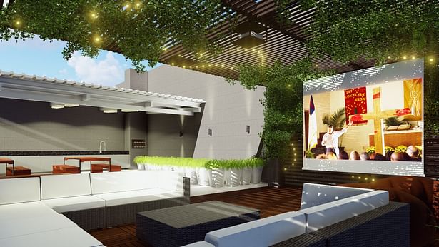 Terrace - Gourmet and living space