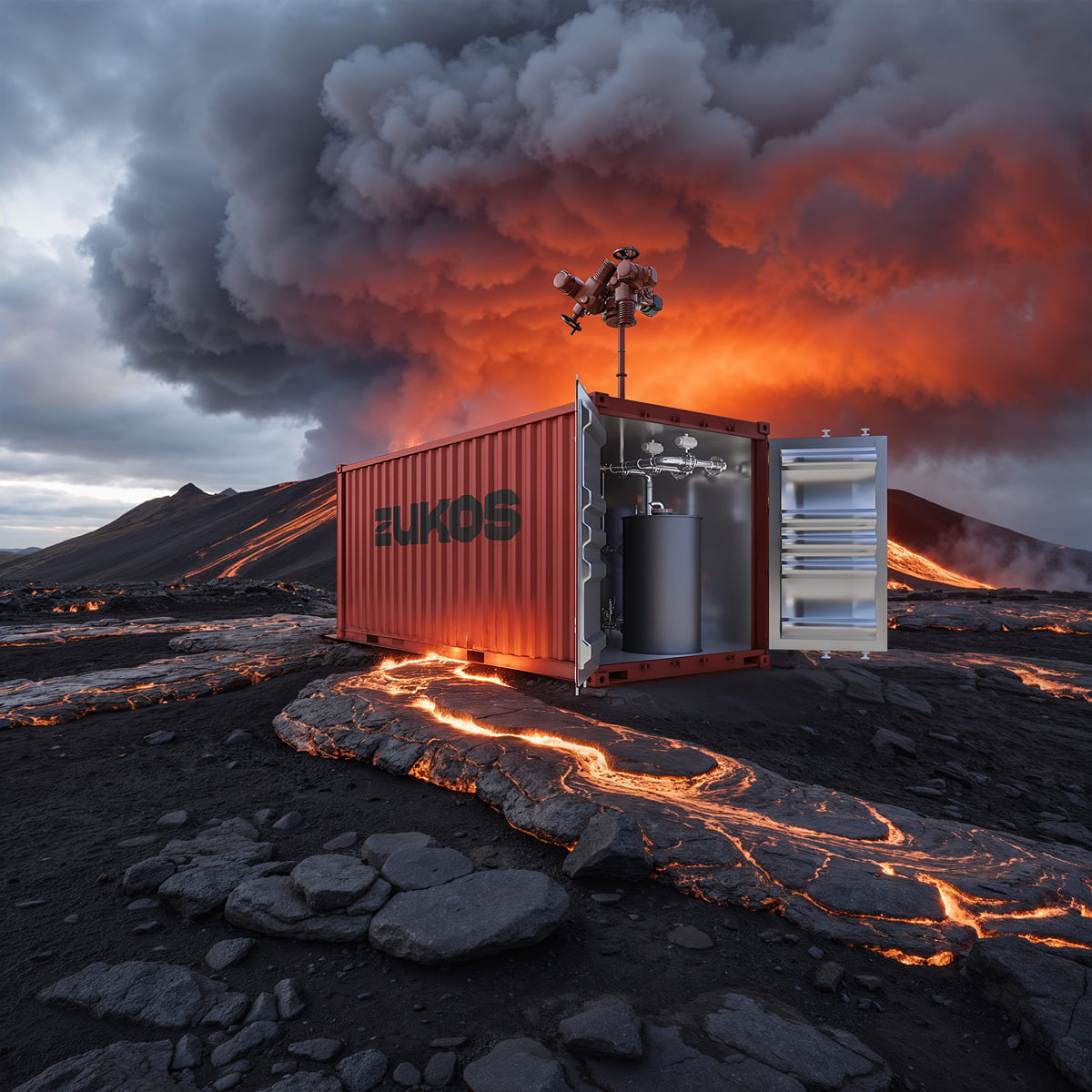 Product Visualization of Deployable Safety Modules | Render Vision ...