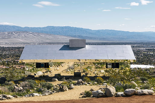 Mirage by Doug Aitken Workshop at Desert X. Photo: Lance Gerber. Image courtesy of Doug Aitken Workshop.