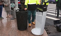 This is New York City's new and improved urban trash can