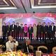 The Annual Ball’s Guest of Honour, Hong Kong’s Chief Executive, Ms. Carrie Lam (left 6) and President of the HKIA, Mr. Marvin Chen (right 6), took a picture with all award winners to commemorate the event.