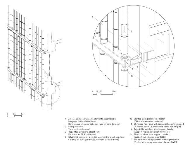 Facade detail. Image credit: Studio Gang