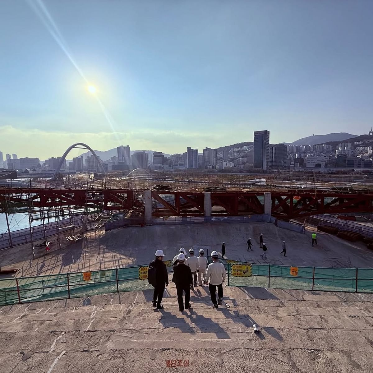 Snøhetta’s Busan Opera House is taking shape in South Korea