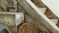 Timber Frame Stair Case