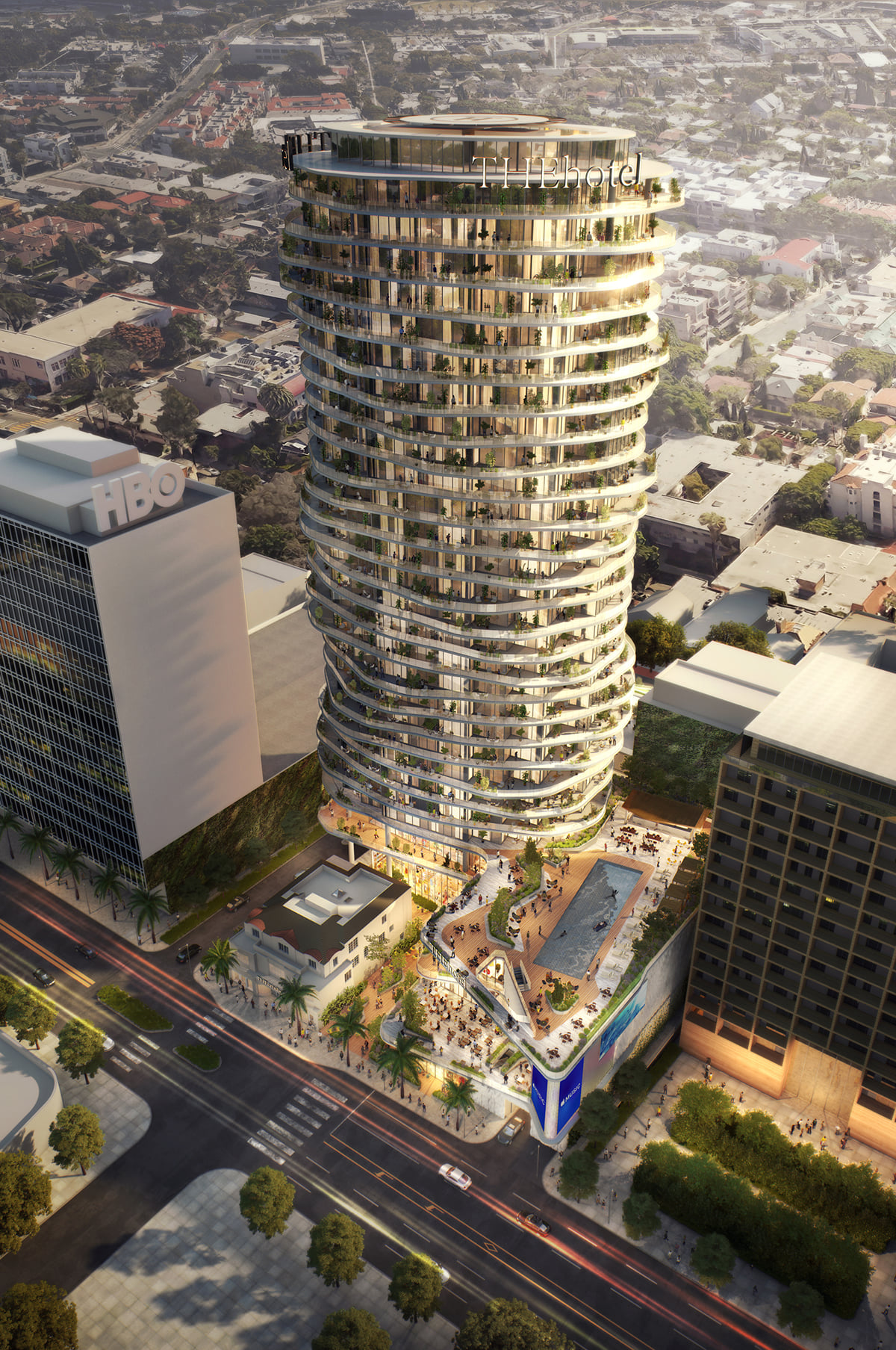 Sunset Tower | OFFICEUNTITLED (OU) | Archinect